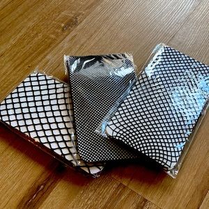 NWT selection of fish net tights
